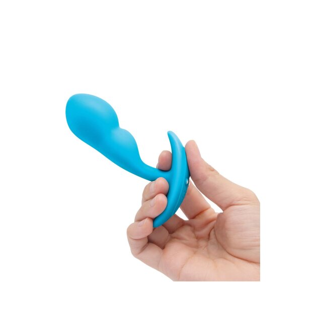 B-Vibe Remote Control P-spot Snug Plug 95gr Blue