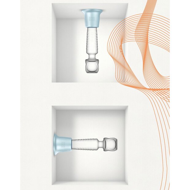 Manwan Le support universel pour gode sadapte aux godes dun diamètre de 2 à 4,5 cm Bleu