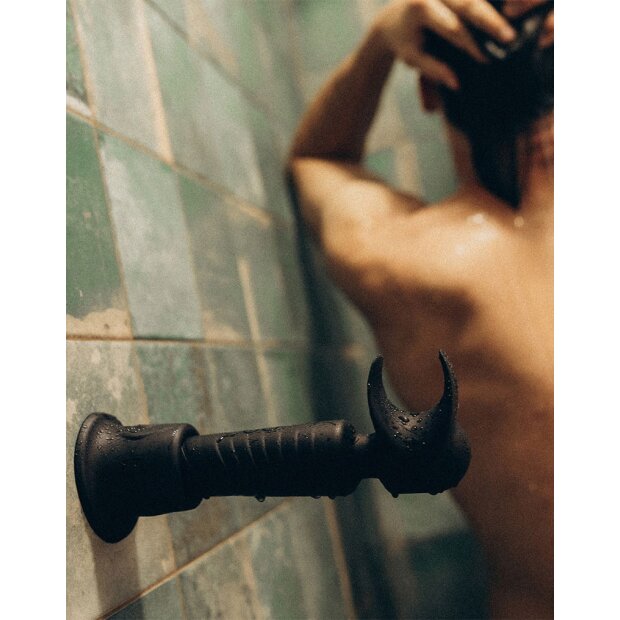 Manwam Wiederaufladbarer Masturbator 20 cm Grün Grau