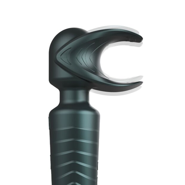 Manwam Wiederaufladbarer Masturbator 20 cm Grün Grau