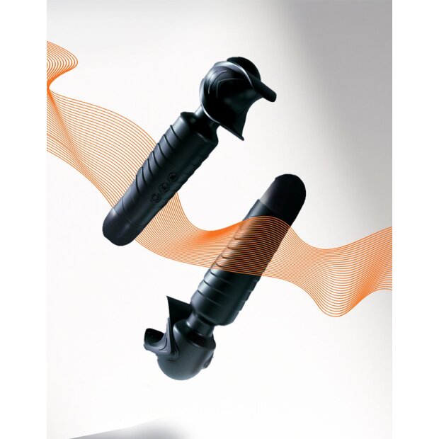 Manwam Wiederaufladbarer Masturbator 20 cm Grün Grau