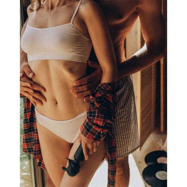 Manwam Wiederaufladbarer Masturbator 20 cm Grün Grau