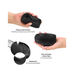 Manwam Masturbateur rechargeable 5 fonctions Noir