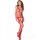 Passion BS 104 Bodystocking Red One Size