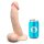 B-Vibe Slipskin Curved Cream Dildo Beige 22,3 cm