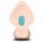 B-Vibe Slipskin Curved Cream Dildo Beige 22,3 cm