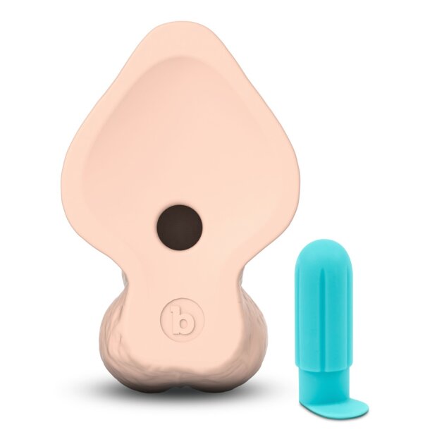 b-Vibe Slipskin 10" Curved Cream 25 cm