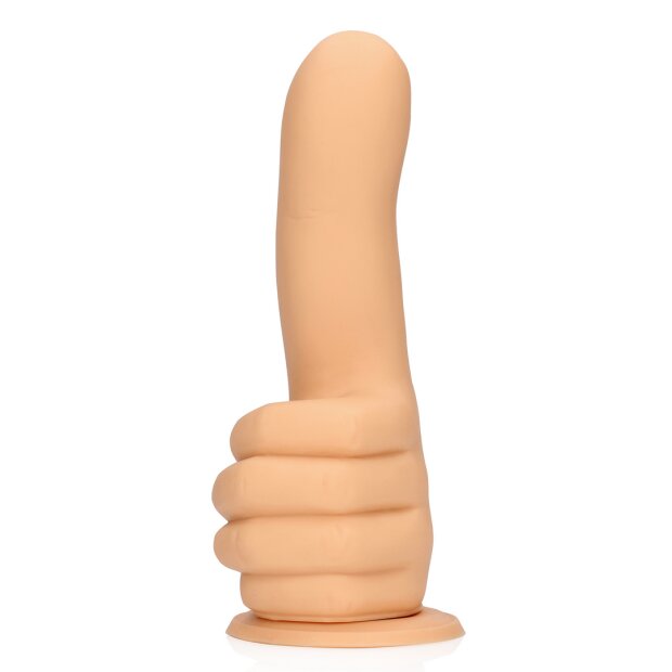 S-Line Thumbs Up Dildo Beige 9,2 cm ⌀ 2,9 cm