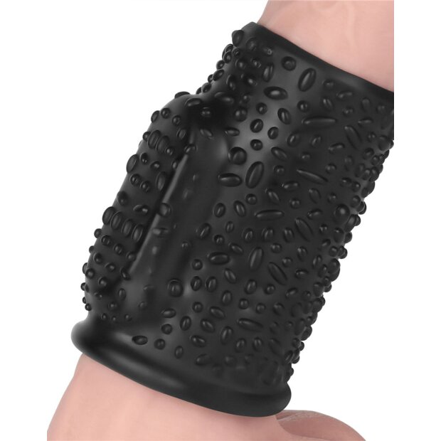 Love Toys Vibrating Penis Sleeve Black