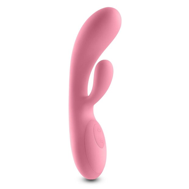 NS Novelties Lust-n-Dreams Samba Rabbit Vibrator Pink 19.4 cm