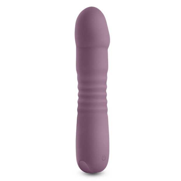 NS Novelties Lust-n-Dreams Poise Thrusting Vibrator Purple 17.3 cm
