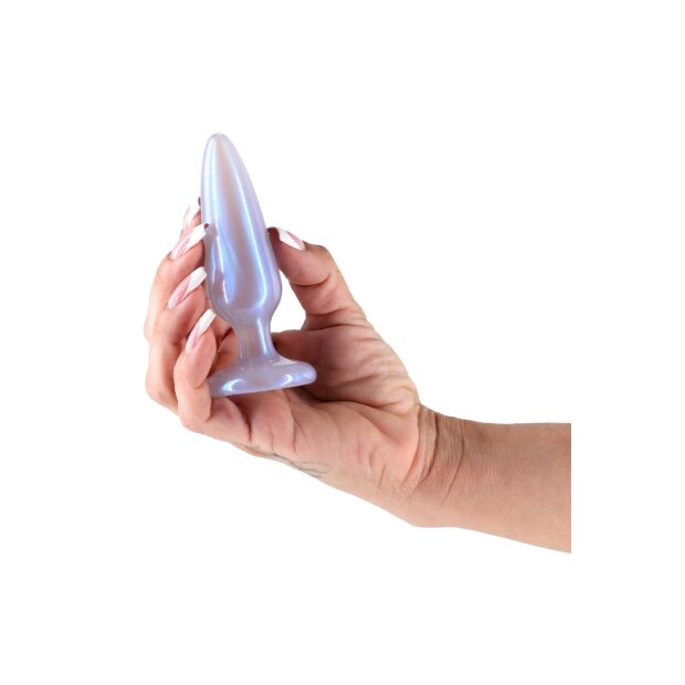 NS Novelties Fantasia Pleasure Plug Plug Anal Scintillant Violet Ø 3 cm