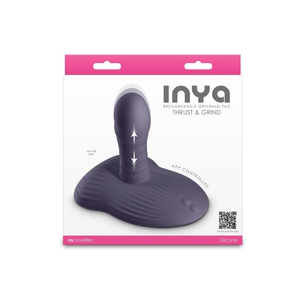 NS Novelties Inya Thrust & Grind Pad with App Control Purple