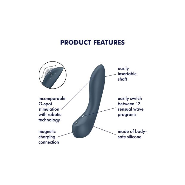 Satisfyer G-Spot Wave 4 G-Punkt Vibrator Blau