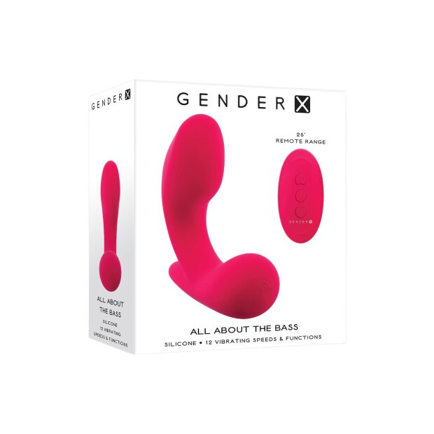 XR Brands Remote Control Vibrator Pink