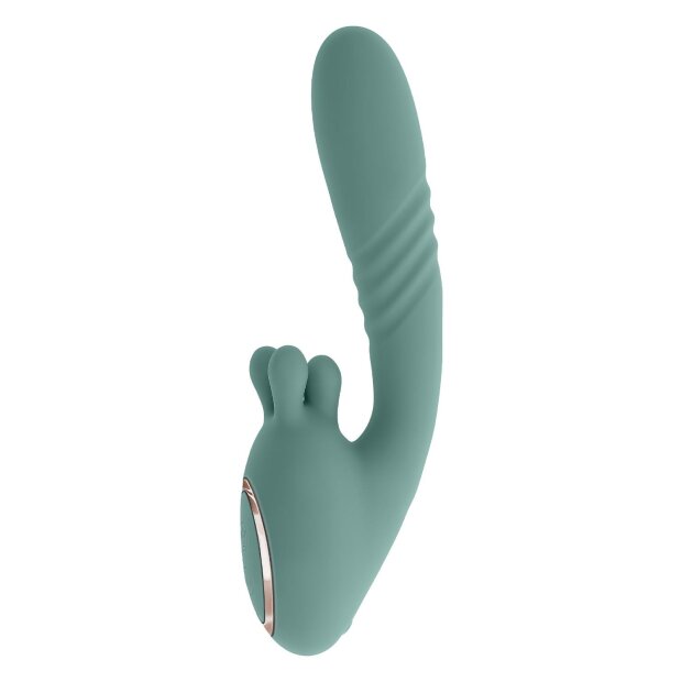 Evolved Thrust Into Ecstasy Vibrator Türkis 21 cm ⌀ 4,5 cm