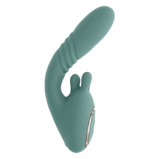 Evolved Thrust Into Ecstasy Vibrator Türkis 21 cm ⌀ 4,5 cm