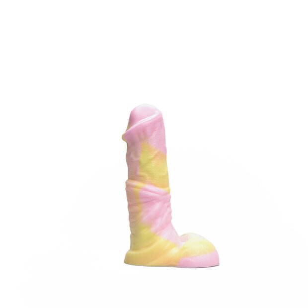 Kiotos Revolt Pink Smash 01 Small Dildo Rosa 16,5 cm ⌀ 5 cm