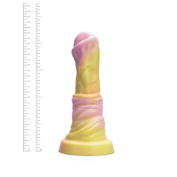 Kiotos Revolt Pink Smash 02 Medium Dildo Pink 22,5 cm ⌀ 5,5 cm