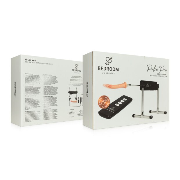 Bedroom Fantasies Sexmachine with Dildo and Remote