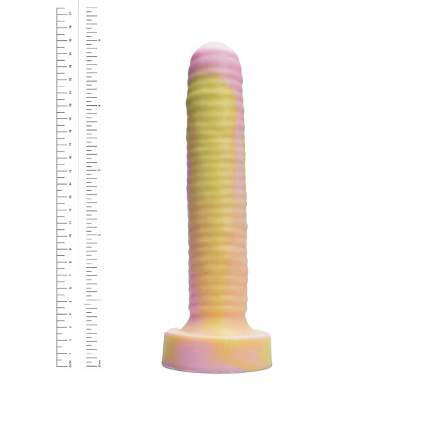Kiotos Revolt Pink Smash 21 Dildo Pink 25,5 cm ⌀ 5,4 cm
