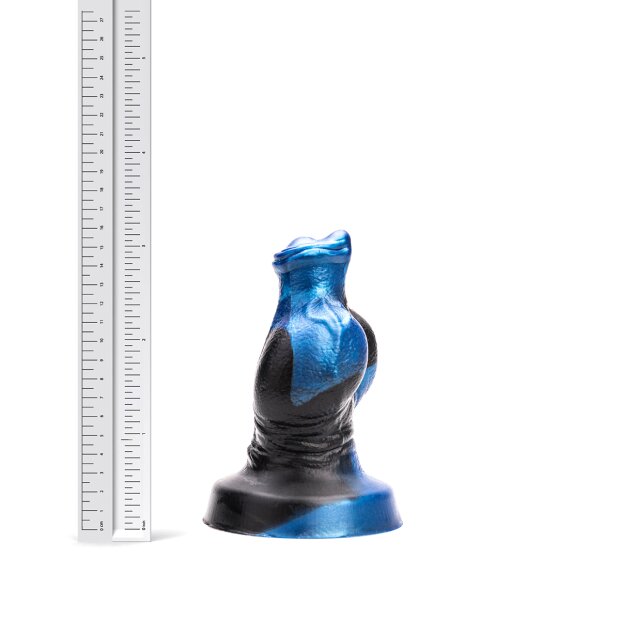 Kiotos Revolt Blue Wave 03 Large Analplug Blau ⌀ 8 cm