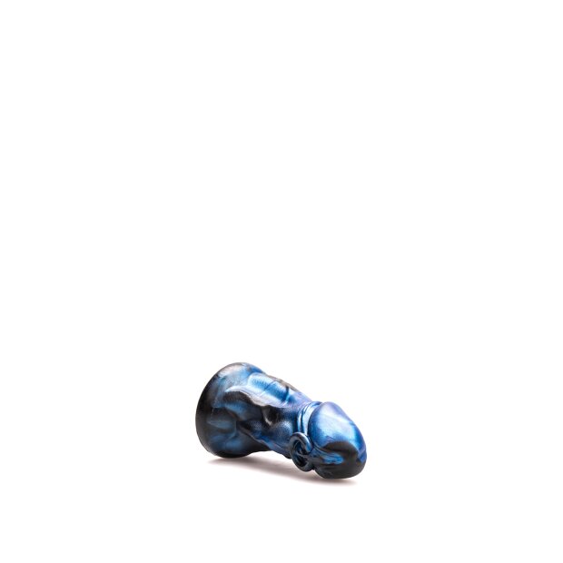 Kiotos Revolt Blue Wave 05 Small Dildo Blau 12 cm ⌀ 4,5 cm