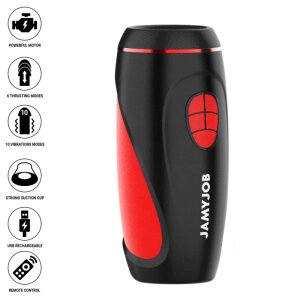 JAMYJOB Pyston Base Automatic Masturbator With Remote...