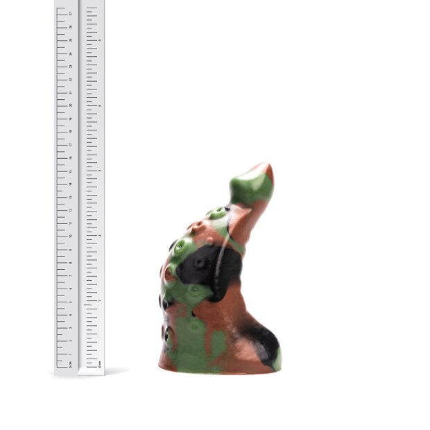 Kiotos Revolt Green Army 13 Dildo Grün 16 cm ⌀ 7,2 cm