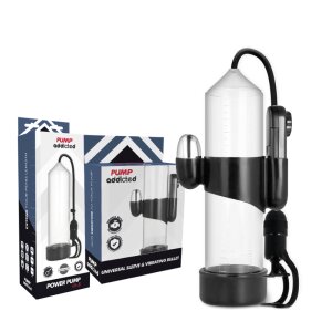 Pump Addicted RX5 Penis Pumpe mit Vibration Transparent...