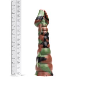 Kiotos Revolt Green Army 16 Dildo Grün 21,5 cm ⌀ 6 cm