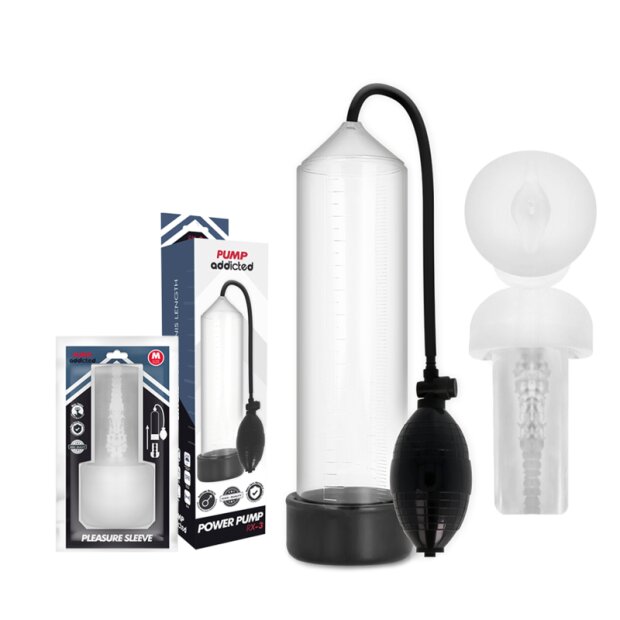 Pump Addicted RX3 Penis Pumpe Transparent 23 cm ⌀ 5,5 cm