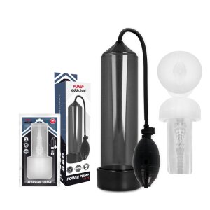 PUMP ADDICTED - RX3 Black Transparent With Pleasure Sleeve