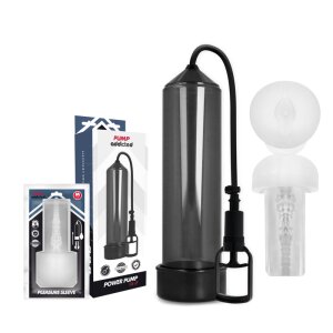 Pump Addicted RX7 Masturbator Penis Pumpe Schwarz 24 cm ⌀...
