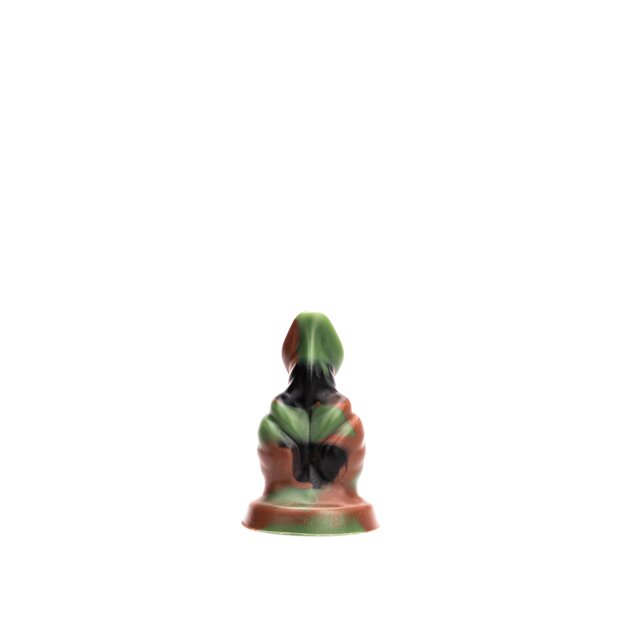 Kiotos Revolt Green Army 10 Small Analplug Grün ⌀ 5,5 cm