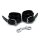 Kiotos Leather Handcuffs Black