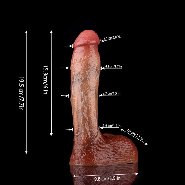 Dureny Copper Clay Dildo