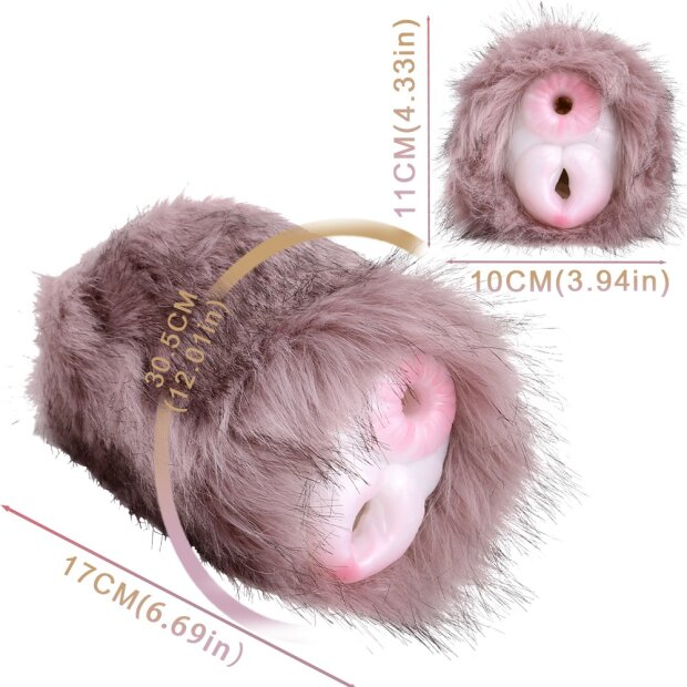 Dark Rabbit - Plush Monster Masturbator