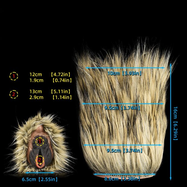Tibetan Yak - Plush Monster Masturbator