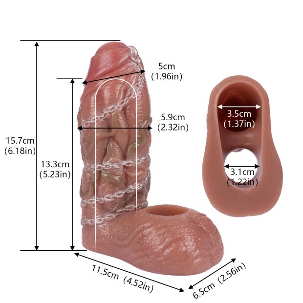 Chains of Acheron Olive Blush Sleeve