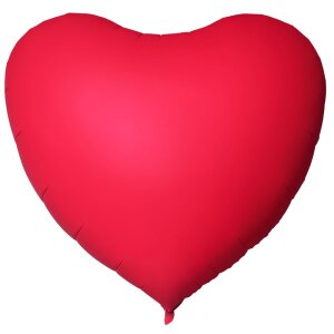 XXL heart shaped balloon 140 cm height