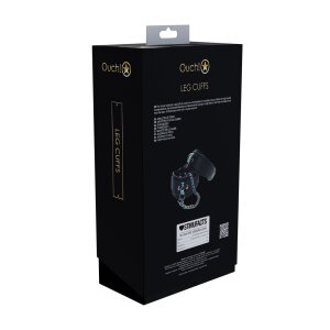 Venice Collection Leg Cuffs Black