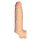 Shaft Vibrating Sheath Pine Penishülle Beige 22,3 cm ⌀ 4,8 cm