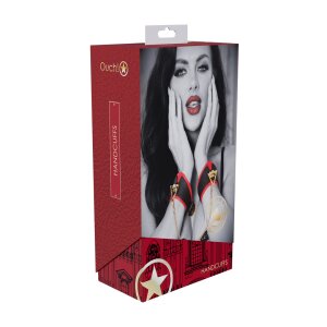Milan Collection Handcuffs Black/Red
