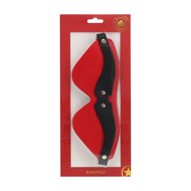 Milan Collection Blindfold Black/Red