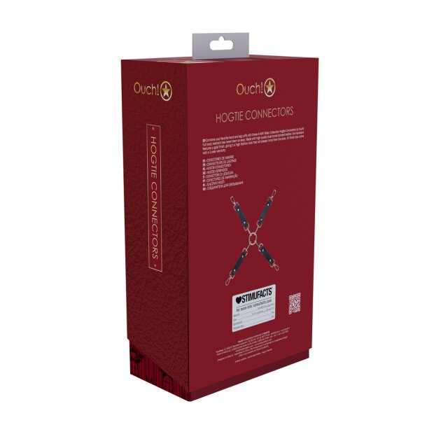 Milan Collection Hogtie Connectors Black/Red