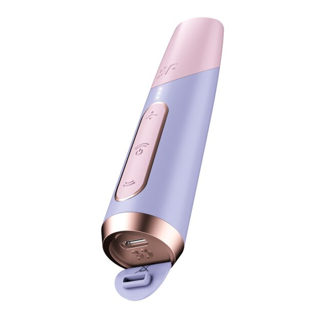 Satisfyer Bold Kiss Druckwellenvibrator Mehrfarbig 12,5 cm
