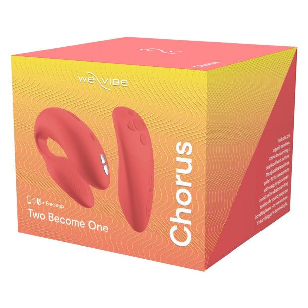 WE-VIBE Chorus Paarvibrator Pink 7,8 cm