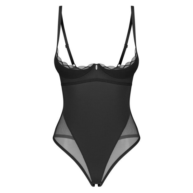 Obsessive Trägerloser Body Schwarz 2XL/3XL