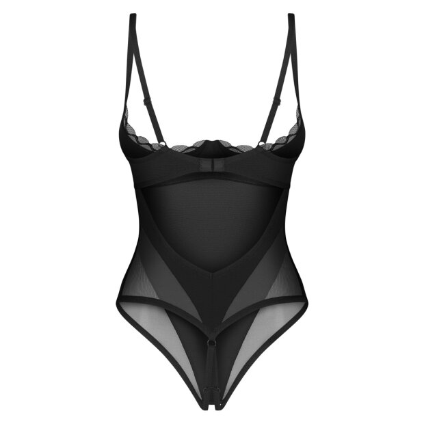 Obsessive Trägerloser Body Schwarz 2XL/3XL